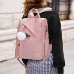 リュック レディース 大容量 2way パソコンバッグ pcリュック ボディバッグ リュックサックママリュック 軽量 撥水 リュックサック リュック カバン 無地 通勤/通学/旅行/出張 中学生 高校生 ハンドバッグ 多機能（1ヶ）