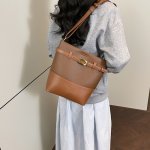2way 斜め掛け ショルダーバッグ レディース 小包 スエード×PU オリジナルデザイン 通勤 デート おしゃれ 新作（1ヶ）