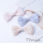 ヘアクリップ ヘアアクセサリー リボン