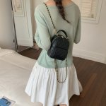 2way バッグ レディース 小香風菱格バッグ チェーンデザイン 通勤 旅行 軽量 おしゃれ（1ヶ）