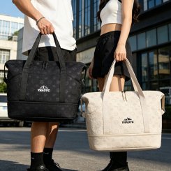 トラベルバッグ 男女兼用 ハンドスポーツバッグ ドライウェット分離 大容量収納 ナイロン製 軽量 ジム 短距離出張 アウトドア 丈夫 使い勝手良い（1ヶ）