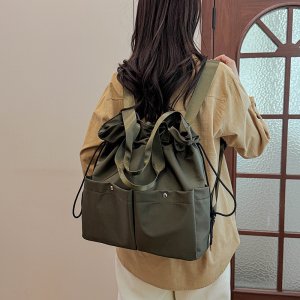 3wayバッグ レディース ショルダーバッグ 大容量 軽量 ナイロン 二通り ショルダー 通勤 旅行 ママバッグ おしゃれ 多機能 （1ヶ）