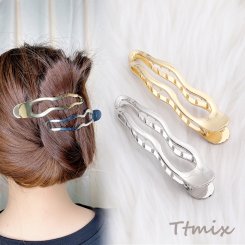 ヘアクリップ ヘアアクセサリー 2.3×10cm（1ヶ）