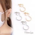 デザインイヤリング 3字型 19×43mm（2ヶ）