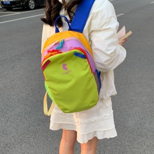 リュックサック 大容量 バックパック ナイロン キャンプ 登山 ハイキング アウトドア カラー デザイン オシャレ（1ヶ）