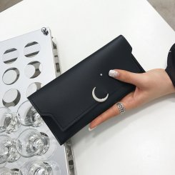 クラッチバッグ レディース 合皮 フェイクレザー 金具 上品 パーティー シンプル 小さめ コンパクト スマート 長財布 ミニ プチ 黒 安い 2way（1ヶ）