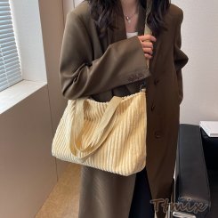 ショルダーバッグ レディース ハンドバッグ めがけ 大人 2way ニットバッグ 女性 キャリーバッグ ソフト 長さ調整可能 無地 秋冬 普段使い（1ヶ）