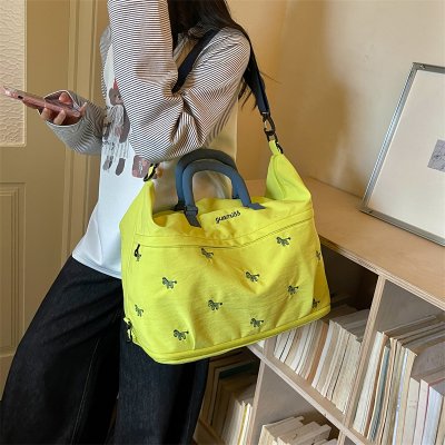 トートバッグ レディース 大容量 旅行バッグ 2way 斜め掛け ショルダーバッグ 収納 仕切り 軽量ナイロン 通勤 出張 登機 便利（1ヶ）