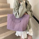 トートバッグ エコバッグ 帆布 肩掛けバッグ 手提げバッグ レディース ショルダーバッグ 大容量キャンバス バッグ マザーズバッグ 通勤 通学（1ヶ）