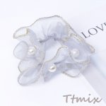 シュシュ ヘアアクセサリー（1ヶ）