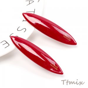 ヘアクリップ 前髪クリップ 髪留め ヘアアクセサリー 約1.6×6.8cm（1ヶ）