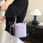 水桶バッグ レディース 2way バッグ マグネット クロージャー 2026新作 通勤 お洒落 高級感 シンプル（1ヶ）