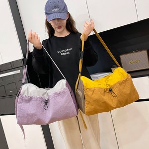 トラベルバッグ レディース 荷物袋 大容量 ドライウェット分離 通勤 アウトドア ヨガ フィットネス 短い旅行 多機能 収納便利（1ヶ）