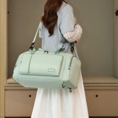 トラベルバッグ スポーツ愛好家・ビジネスマン向け スポーツバッグ 2way 大容量 オックスフォード生地 乾湿分離 耐摩耗 ジム・出張・旅行・ドライブに 多用途 使いやすい（1ヶ）