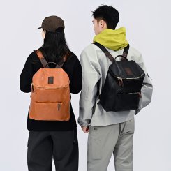 通勤リュック ビジネス用 大容量リュックサック PUレザー 防水防汚 通勤 旅行 お洒落 長持ち（1ヶ）