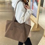 トートバッグ レディース ショルダーバッグ 2way 大容量 帆布 ファッション 通勤 通学 2026新作 お洒落 使いやすい（1ヶ）