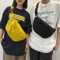 ボディバッグ レディース ウエストバッグ ウエストポーチ メンズ 大容量 斜めがけ 多機能 きれいめ シンプル 軽量 ボディバッグ（1ヶ）