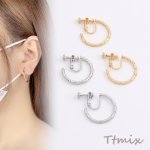 デザインイヤリング Cフープ 2×23mm（2ヶ）