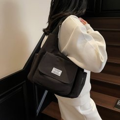 トートバッグ レディース 軽い 軽量 ナイロン 大容量 おしゃれ 通勤バッグ 普段使い マチ広い かばん ハンドバッグ 通勤 通学 多収納 鞄 （1ヶ）