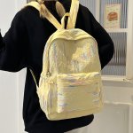 リュック リュックサック レディース 通勤 通学 おしゃれ リュック キャンバス バックパック 軽量 大容量 女の子 学生 中学生 高校生 鞄（1ヶ）