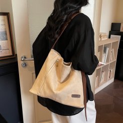 ショルダーバッグ レディース 2wayショルダーバッグ 大容量 A4サイズ収納可 通勤 旅行 お洒落 ソフトPUレザー 手触り快適 長持ち（1ヶ）