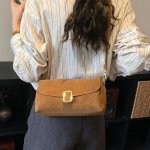 2way ショルダーバッグ レディース 大容量 ショルダーバッグ PU素材 マグネット留め 通勤 お出かけ お洒落 2026春新作（1ヶ）