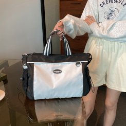 A4 大容量 2way トートバッグ レディース ショルダーバッハンドバッグ キャンバス ハンドバッグ ショルダー バッグ bag ランチバッグ マザーズバッグ 多収納 かわいい 軽量 シンプル おしゃれ（1ヶ）