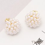 クリップ式イヤリング パール 15mm（1ペア）