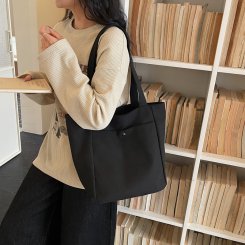 トートバッグ レディース 大容量バッグ マグネットボタン 通勤 旅行 お洒落で実用的（1ヶ）