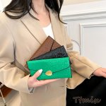 長財布 レディース 三つ折り財布 極めて薄い 長財布 財布 クラッチバッグ 小物 レディース 母の日 ギフト プレゼント パスケース（1ヶ）