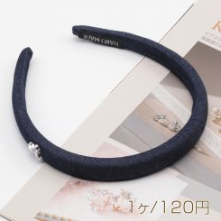 カチューシャ ワンポイント リボンの飾り シンプル ヘアバンド 髪飾り ヘアアクセサリー 幅约1.5cm（1ヶ）