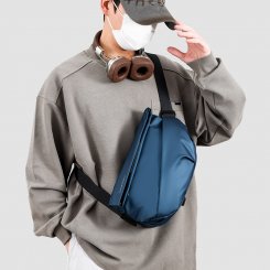 ウエストバッグ ボディバッグ ウエストポーチ 斜めがけバッグ メンズ レディース キッズ 大きめ 大容量 2Way 防水ポケット 多機能 サイクリング（1ヶ）
