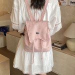 リュックサック レディース 大容量バッグ ナイロン 通勤 通学 旅行 ショルダー付き 韓国風 可愛い お洒落（1ヶ）