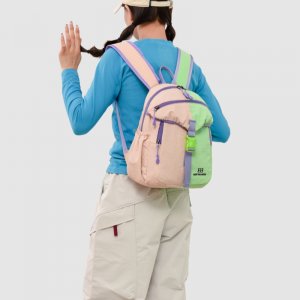 リュックサック レディース バックパック 大容量 軽量 ナイロン 多巴胺カラー ハイキング 登山 通勤通学 お洒落 長持ち（1ヶ）