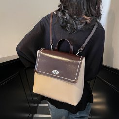 リュックサック リュック 2way ショルダーバッグ バックパック PUレザー レディース 女子 オシャレ カジュアル 可愛い デイパック 通学 高校生 学生（1ヶ）