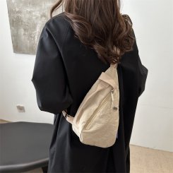 ボディバッグ レディース ウエストバッグ ウエストポーチ メンズ 大容量 斜めがけ 多機能 きれいめ シンプル 軽量 ボディバッグ（1ヶ）