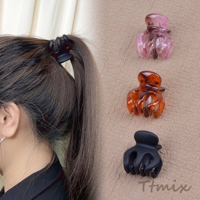 アクリル バンスクリップ ヘアアクセサリー 2.9×3.1cm（1ヶ）