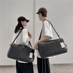 トラベルバッグ フィットネス愛好家・ビジネスマン向け スポーツバッグ 大容量 ドライウェット分離 靴専用収納付き 軽量 ジム 通勤 短距離旅行 出張 長持ち（1ヶ）