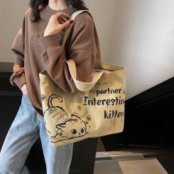トートバッグ 大容量 レディース A4 a4 大きめ キャンバス 通勤 肩掛け 大容量 帆布 布 マザーズバッグ トート バッグ ファスナー付き（1ヶ）