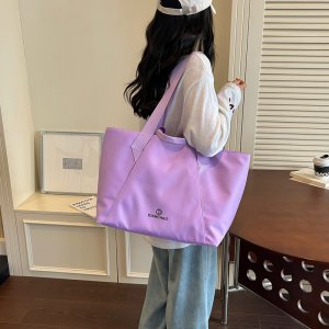 2way トートバッグ レディース 大容量 旅行バッグ オックスフォード/キャンバス 通勤 短トリ お洒落 マルチシーン（1ヶ）