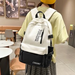 リュックサック 学生・ビジネスパーソン向け 大容量 バックパック 通勤 通学 運動 ナイロン素材 多機能 使いやすい（1ヶ）