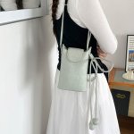 バケットバッグ レディース バケットバッグ 2way(ショルダー/斜めがけ) PU 夏通勤 お出かけ 2026年新作 高見えデザイン（1ヶ）