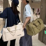 2way トートバッグ レディース ショルダーバッグ 大容量 軽量 防水 オックスフォード生地 短い旅行 出張 通勤 運動 便利（1ヶ）