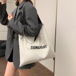 帆布トートバッグ キャンバス トートバッグ 帆布バッグ 帆布 エコバッグ レディース ハンドバッグ カジュアル 手持ち 通勤バッグ 通学 大学生（1ヶ）