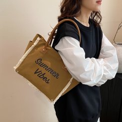 トートバッグ キャンバス レディース トート a4 かわいい キャンバストートバッグ 軽量 大容量 おしゃれ ショルダー 通勤 通学 帆布 布バッグ（1ヶ）