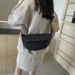 斜め掛けバッグ ボディバッグ レディース 大容量 軽量 斜め掛け ウエストバッグ おしゃれ カジュアル シンプル 旅行 通勤 サブバッグ（1ヶ）