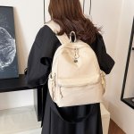 リュックコーデュロイ レディース バックパック 大容量 肩掛け カジュアル かわいい リュック 通学 女子 女の子 通勤バッグ 通学 大学生（1ヶ）