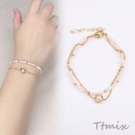 淡水パールブレスレット（1連）
