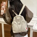 リュックサック 2way ショルダーバッグ 大容量 軽量 防水 通勤 旅行 お洒落 マルチバッグ 女性 学生 アウトドア（1ヶ）