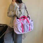 トラベルバッグ レディース 旅行バッグ 大容量 防水 2way 手提げ ショートトリップ ジム 通勤 お洒落 収納力抜群（1ヶ）